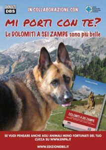 Locandine Enpa Dolomiti a sei zampe 06-16
